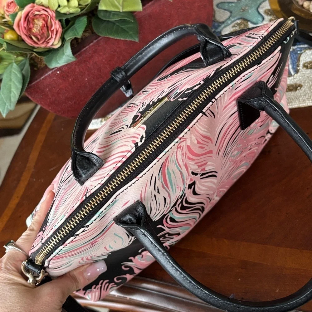Kate Spade Brightwater Drive Small Rachelle Handbag Tropical Crossbody Purse